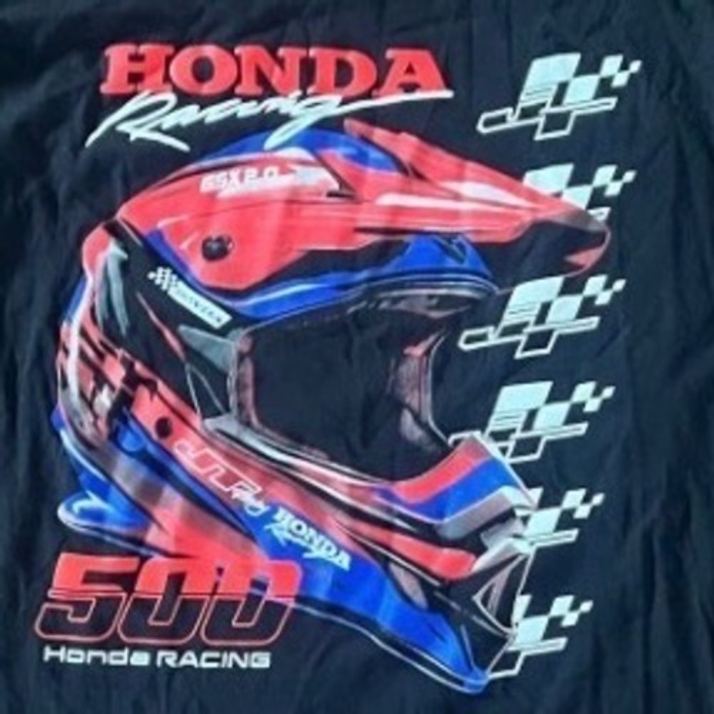 Honda Racing JT Racing USA Long Sleeve Graphic T-Shirt Black XL Motocross 500